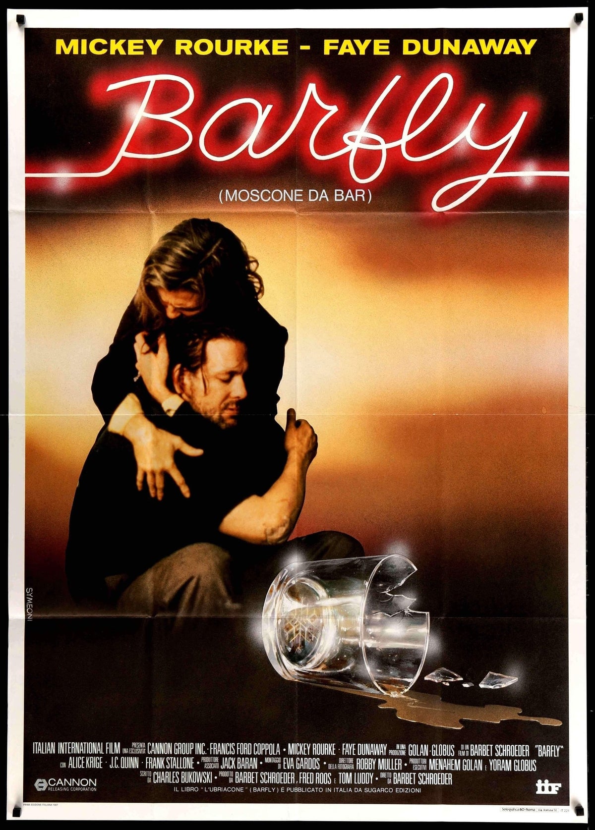 Barfly (1987) original movie poster for sale at Original Film Art