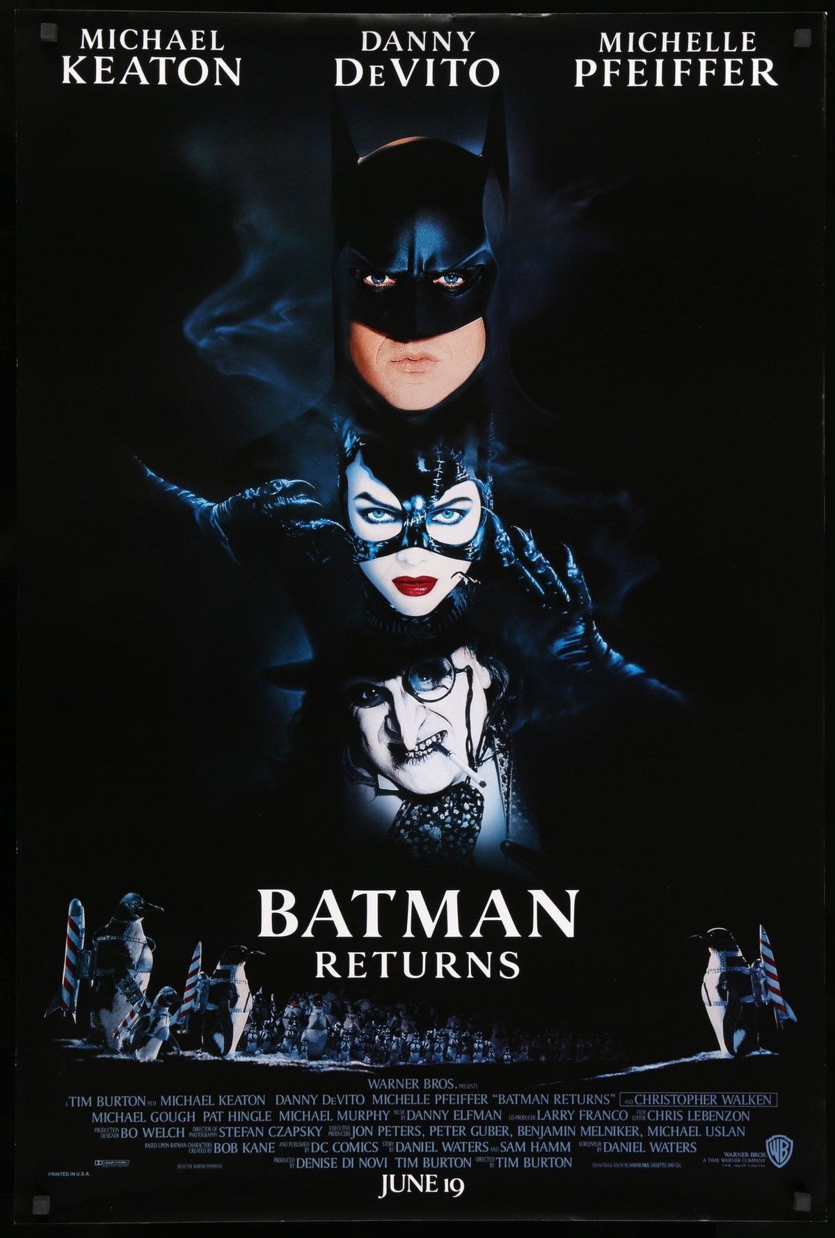Batman Returns (1992) original movie poster for sale at Original Film Art - Vintage Movie Posters