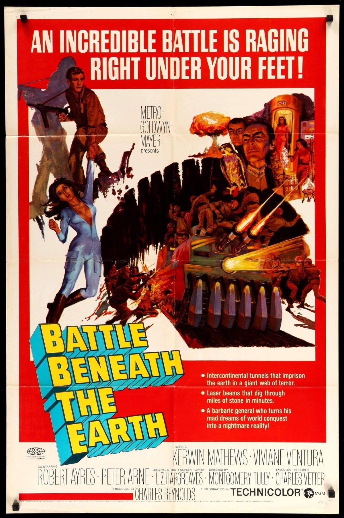 Battle Beneath the Earth (1967) original movie poster for sale at Original Film Art - Vintage Movie Posters