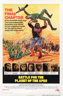 Battle For the Planet of the Apes (1973) original movie poster for sale at Original Film Art