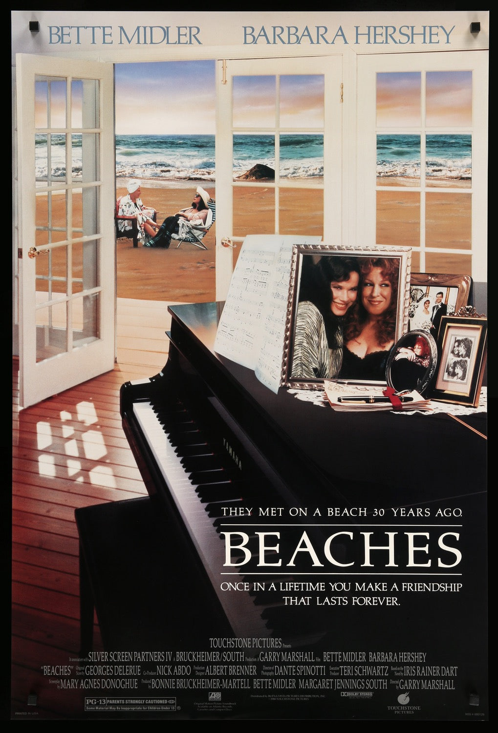 Beaches (1988) original movie poster for sale at Original Film Art