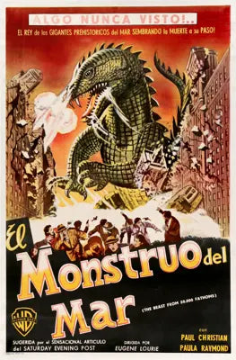 Beast from 20,000 Fathoms (1953) original movie poster for sale at Original Film Art - Vintage Movie Posters
