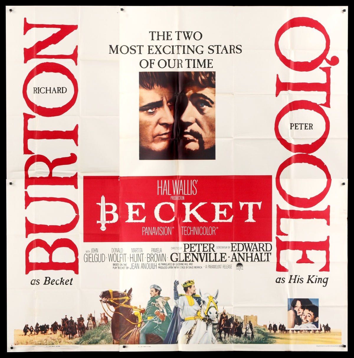 Becket (1964) original movie poster for sale at Original Film Art - Vintage Movie Posters
