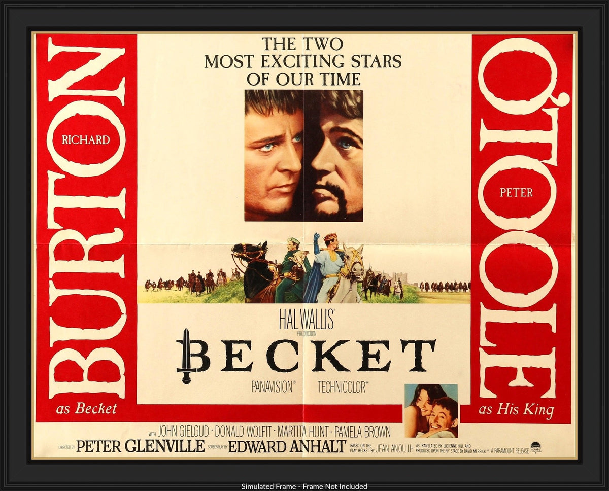 Becket (1964) original movie poster for sale at Original Film Art - Vintage Movie Posters