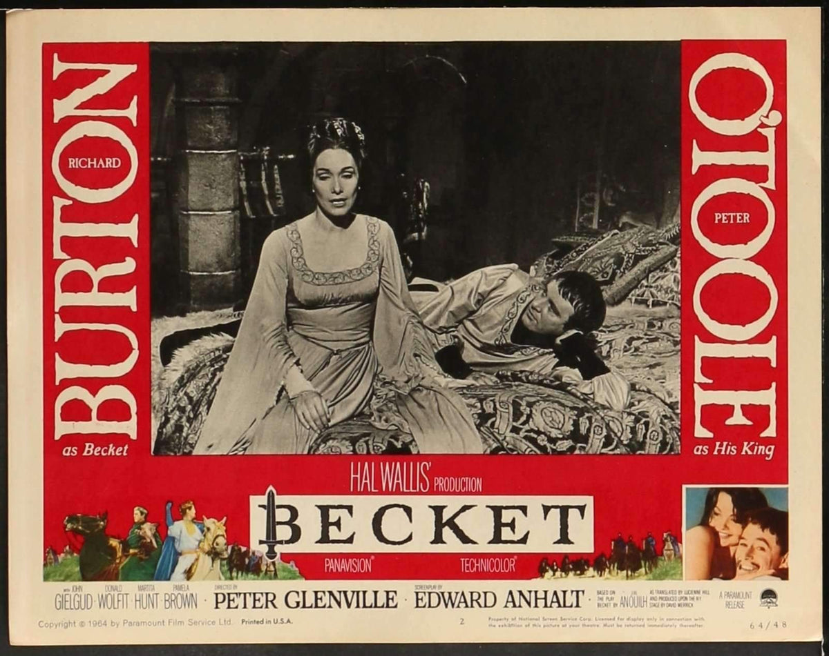 Becket (1964) Lobby Card original movie poster for sale at Original Film Art