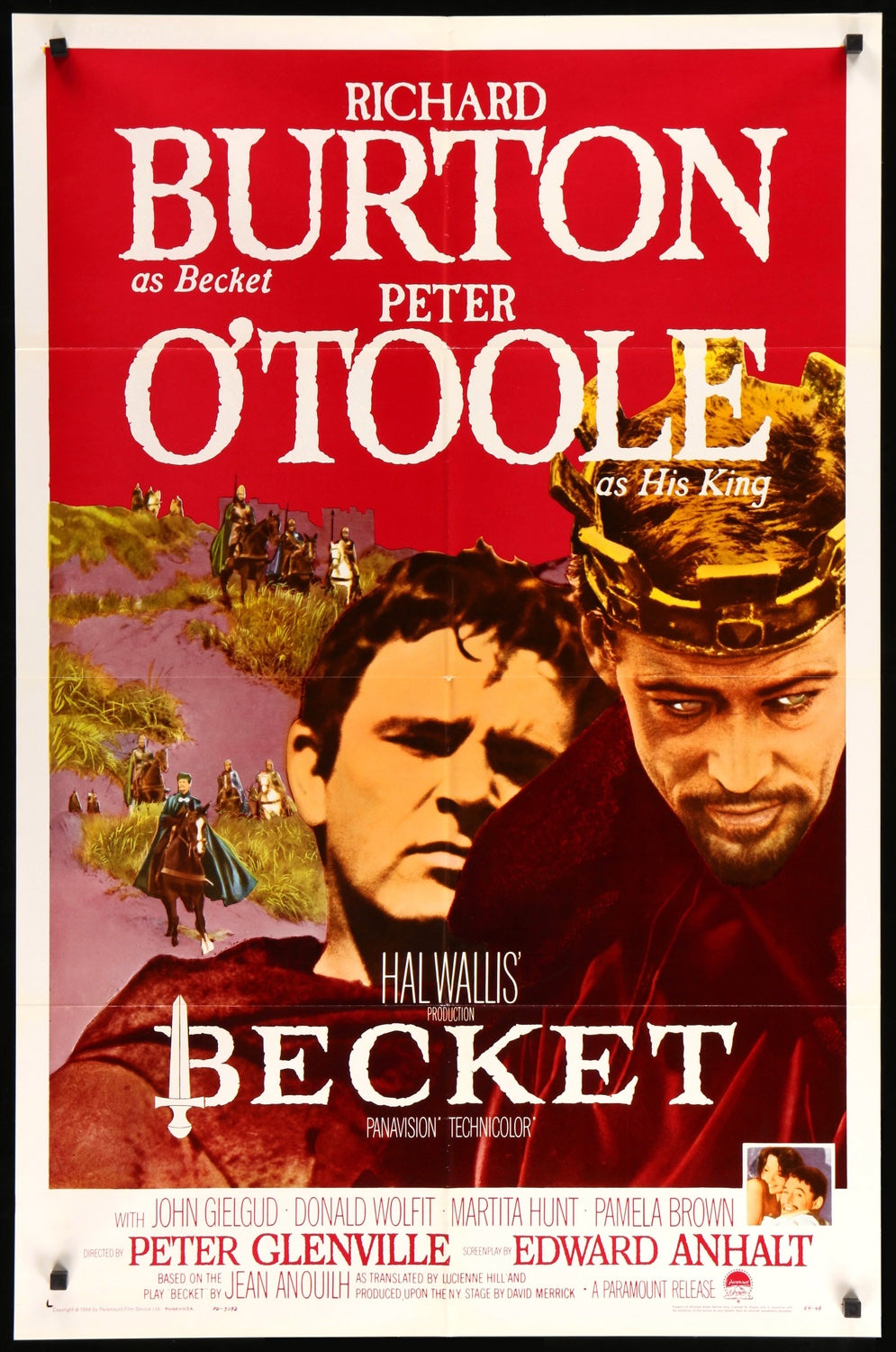 Becket (1964) original movie poster for sale at Original Film Art - Vintage Movie Posters