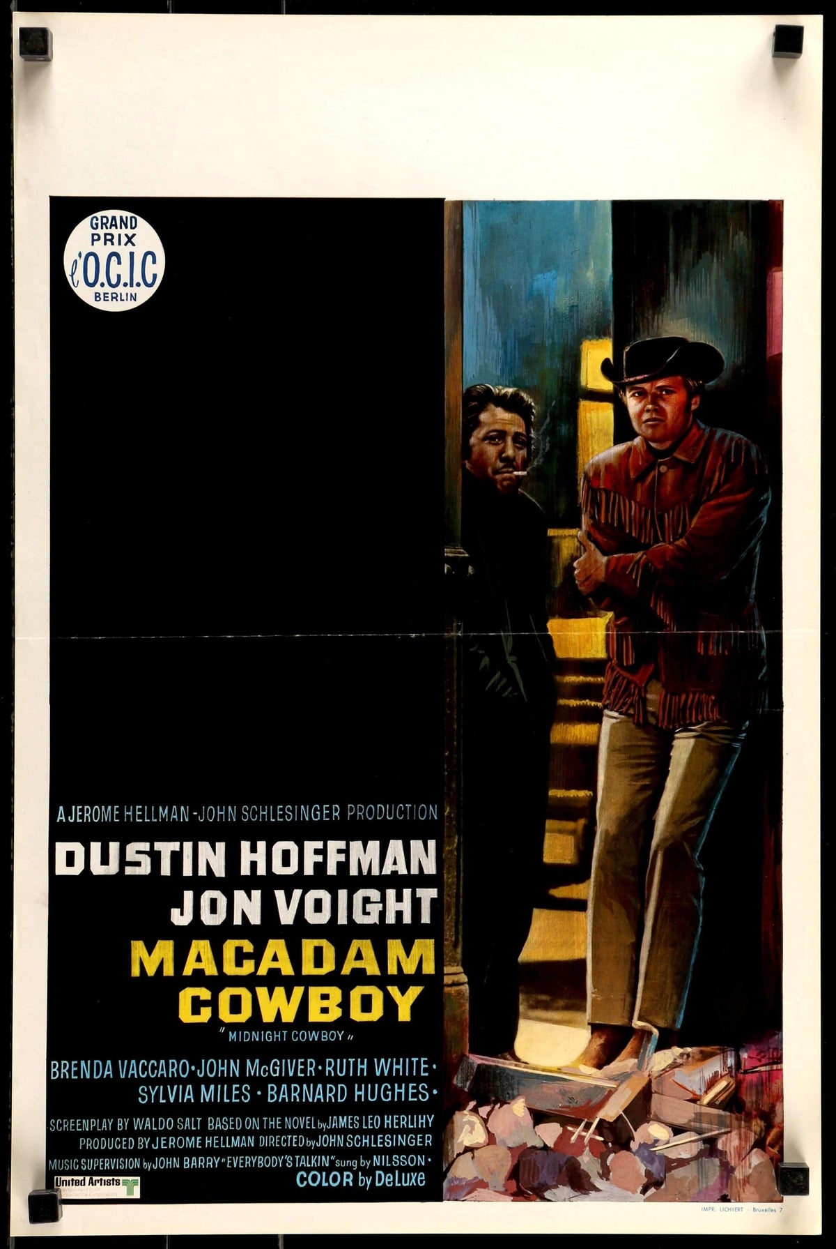 Midnight Cowboy (1969) original movie poster for sale at Original Film Art - Vintage Movie Posters