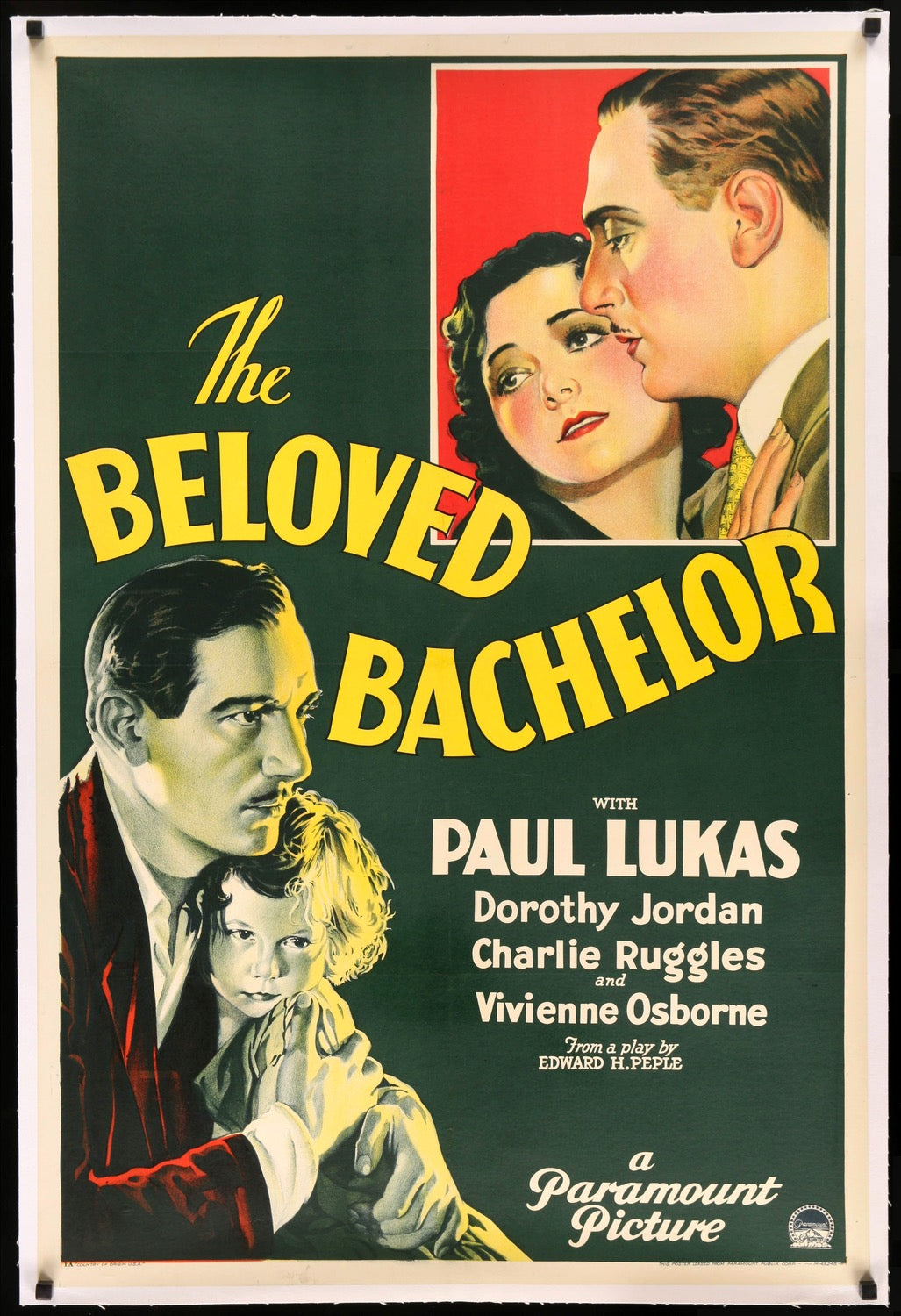 Beloved Bachelor (1931) original movie poster for sale at Original Film Art - Vintage Movie Posters