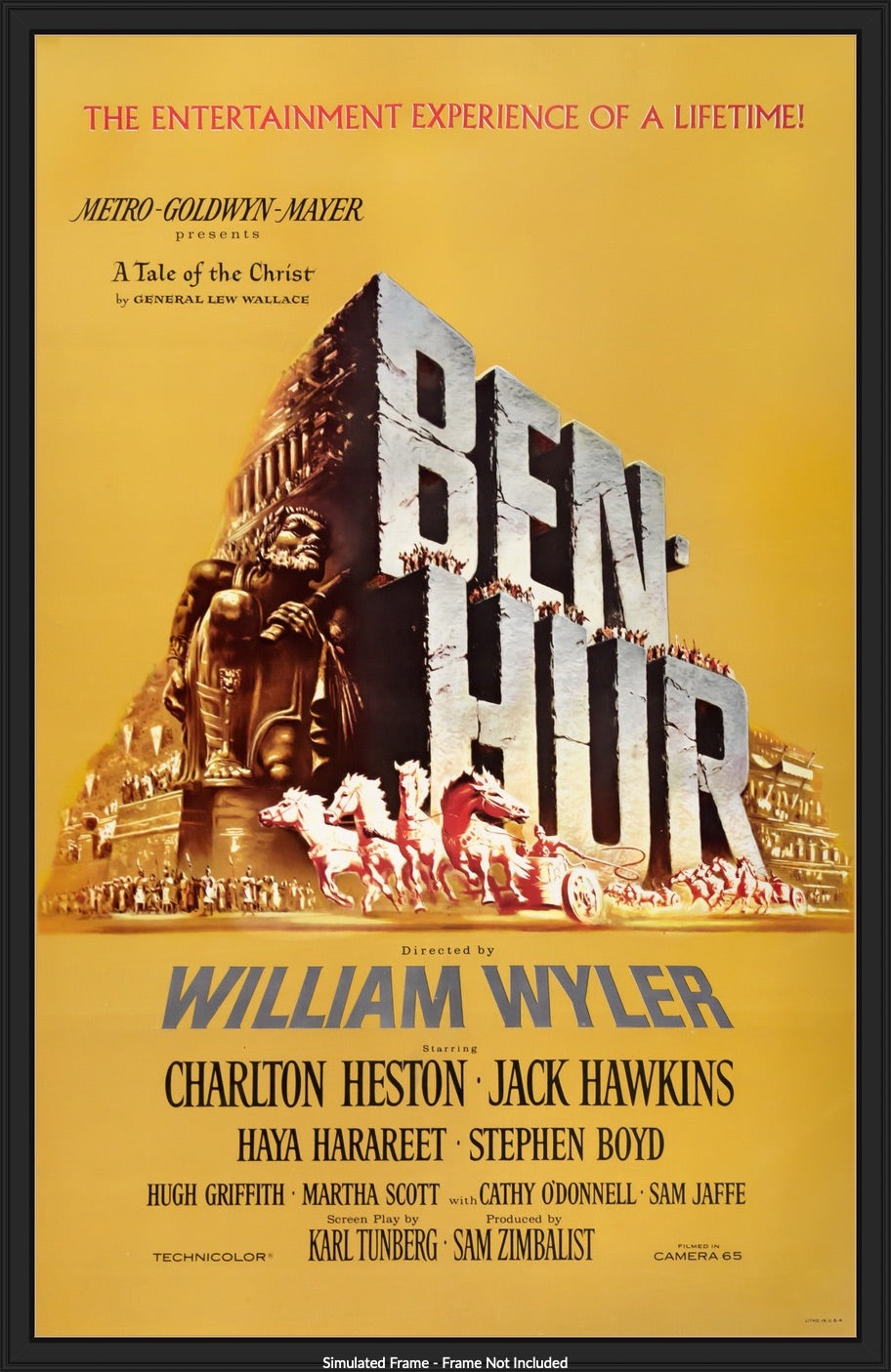 Ben Hur (1959) original movie poster for sale at Original Film Art - Vintage Movie Posters