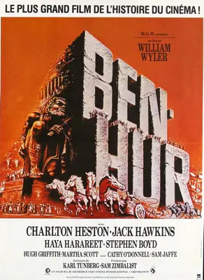 Ben Hur (1959) original movie poster for sale at Original Film Art - Vintage Movie Posters