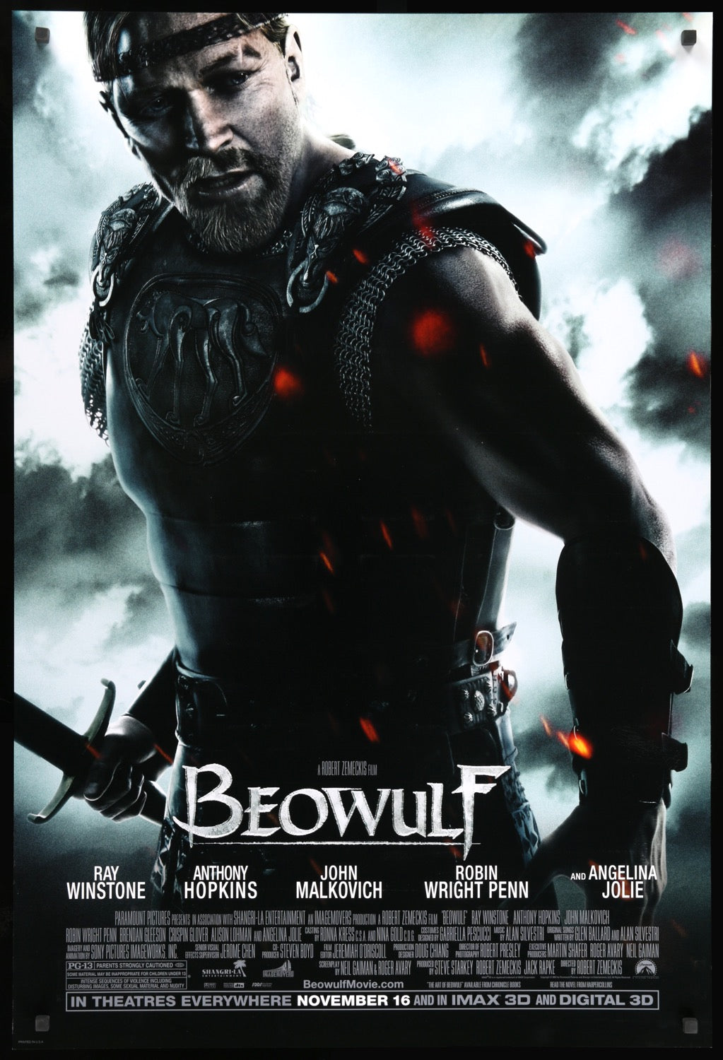 Beowulf (2007) original movie poster for sale at Original Film Art - Vintage Movie Posters