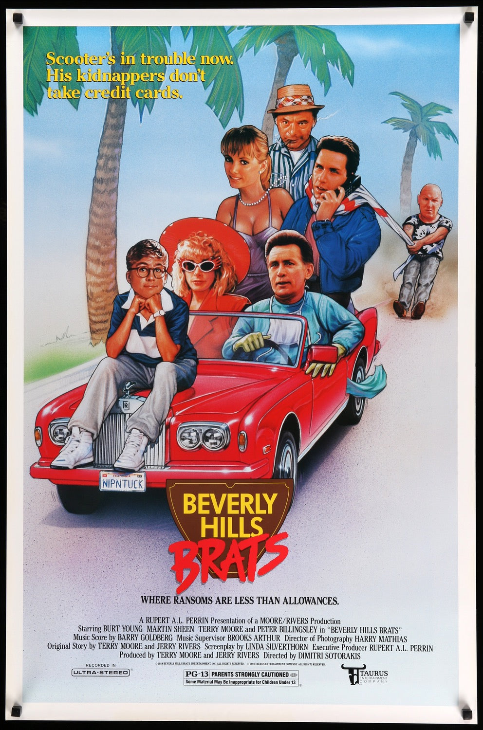 Beverly Hills Brats (1989) original movie poster for sale at Original Film Art - Vintage Movie Posters