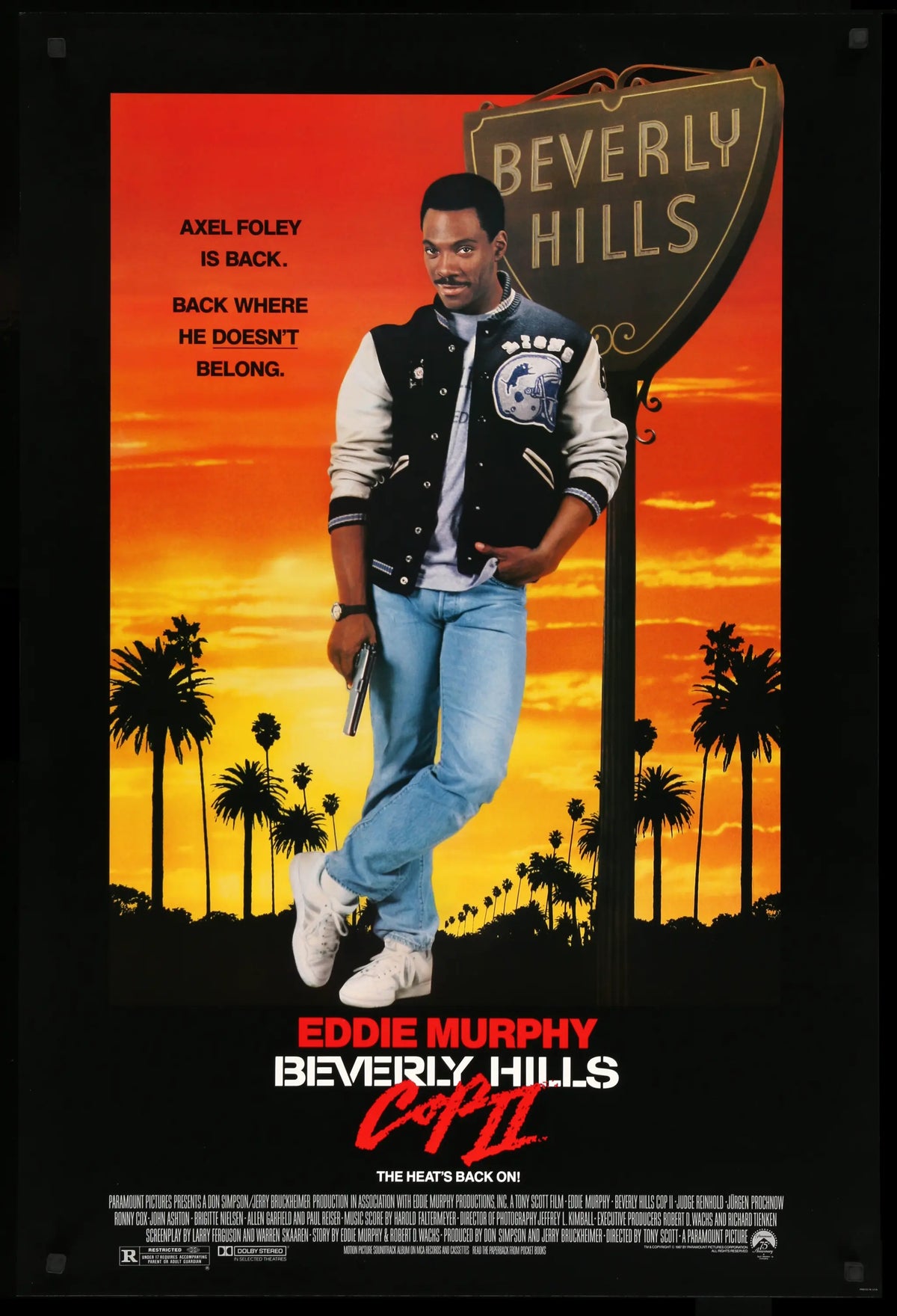 Beverly Hills Cop II (1987) original movie poster for sale at Original Film Art