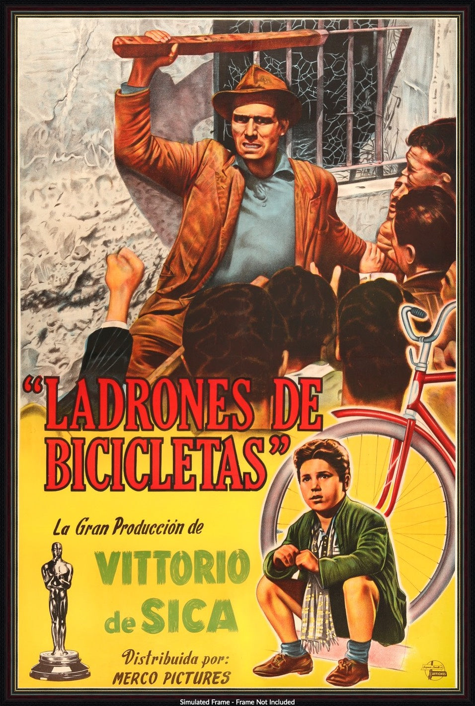 Bicycle Thieves (1948) original movie poster for sale at Original Film Art