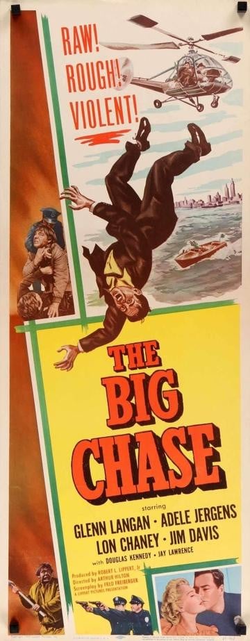 Big Chase (1954) original movie poster for sale at Original Film Art - Vintage Movie Posters