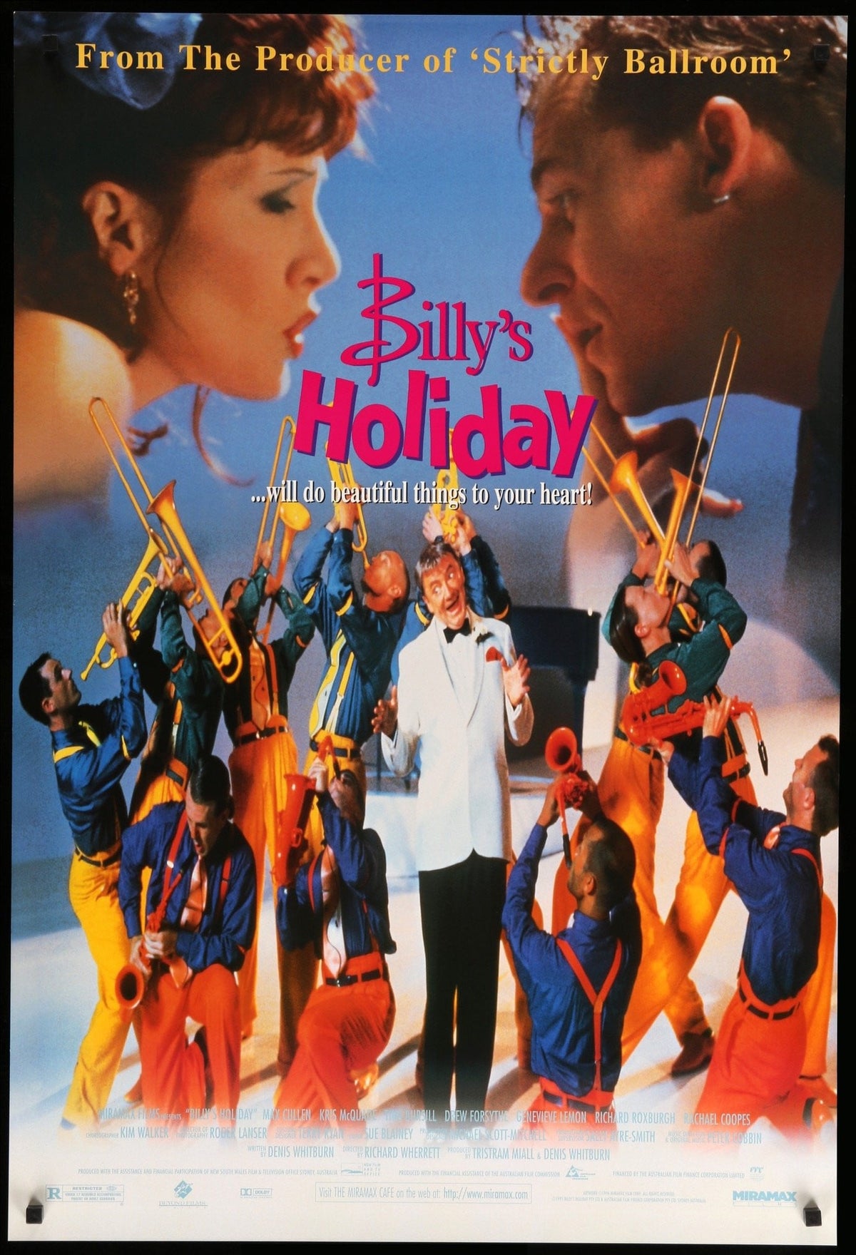 Billy&#39;s Holiday (1995) original movie poster for sale at Original Film Art - Vintage Movie Posters