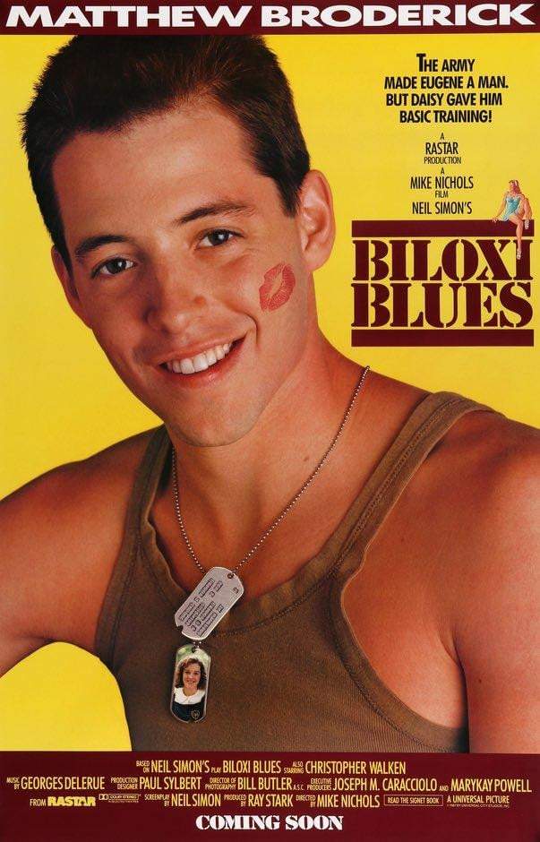Biloxi Blues (1988) original movie poster for sale at Original Film Art - Vintage Movie Posters