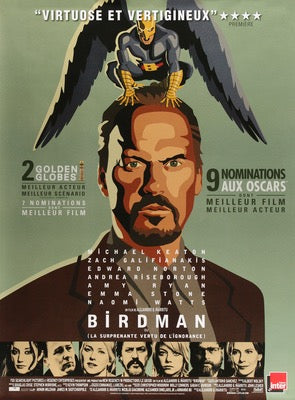 Birdman (2014) original movie poster for sale at Original Film Art - Vintage Movie Posters