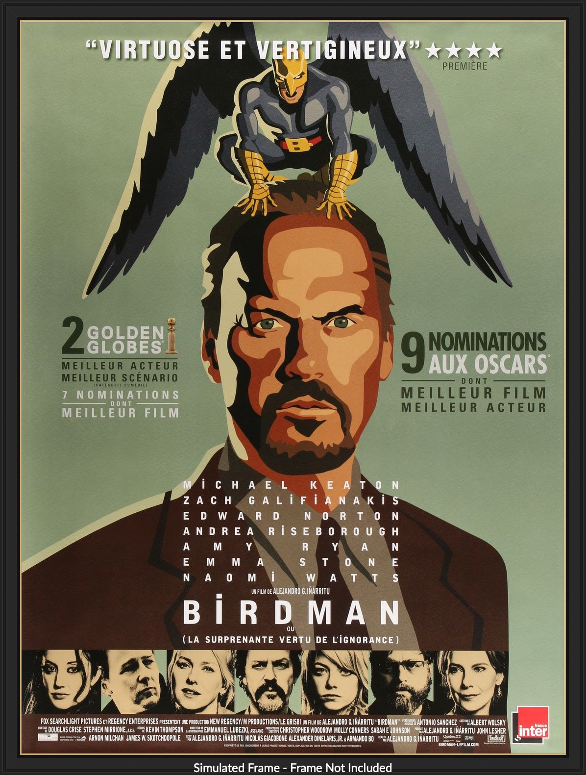 Birdman (2014) original movie poster for sale at Original Film Art - Vintage Movie Posters