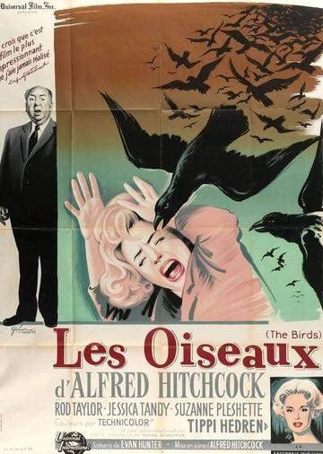 Birds (1963) original movie poster for sale at Original Film Art - Vintage Movie Posters