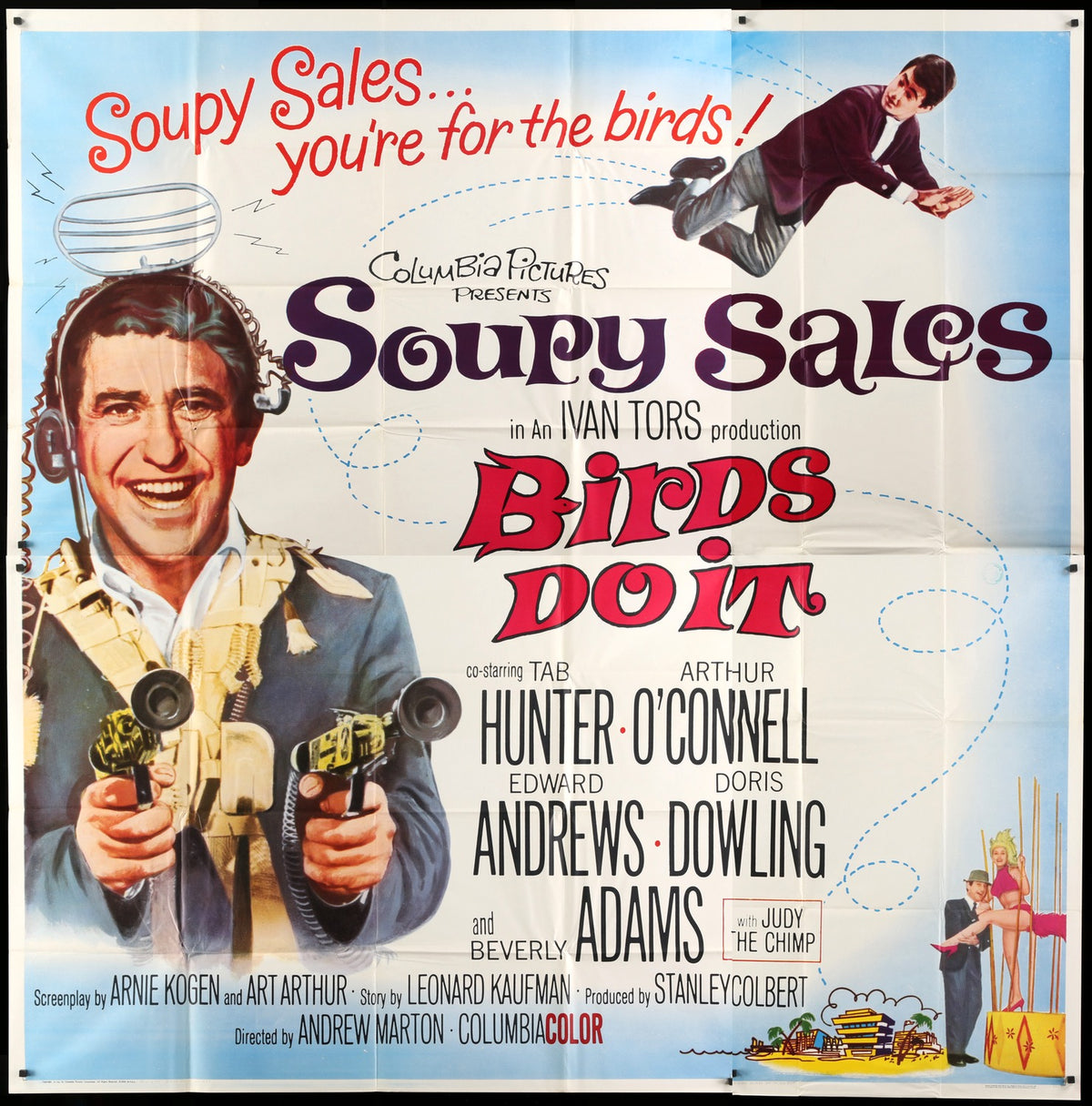 Birds Do It (1966) original movie poster for sale at Original Film Art - Vintage Movie Posters