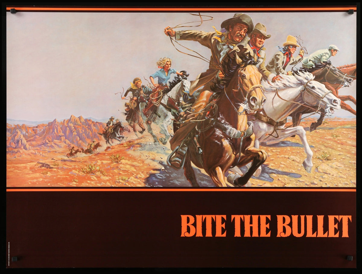 Bite the Bullet (1975) original movie poster for sale at Original Film Art - Vintage Movie Posters