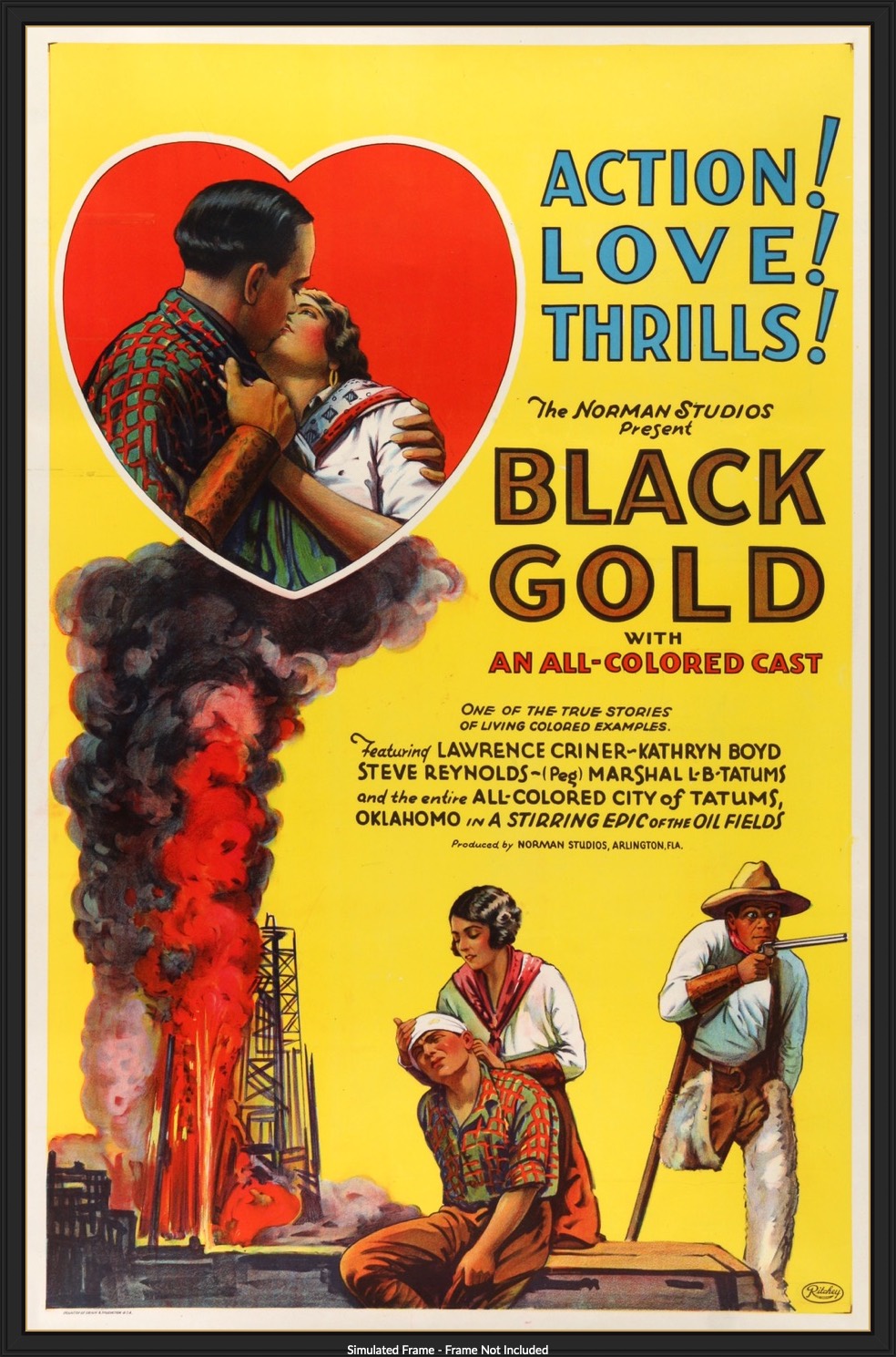 Black Gold (1927) original movie poster for sale at Original Film Art - Vintage Movie Posters