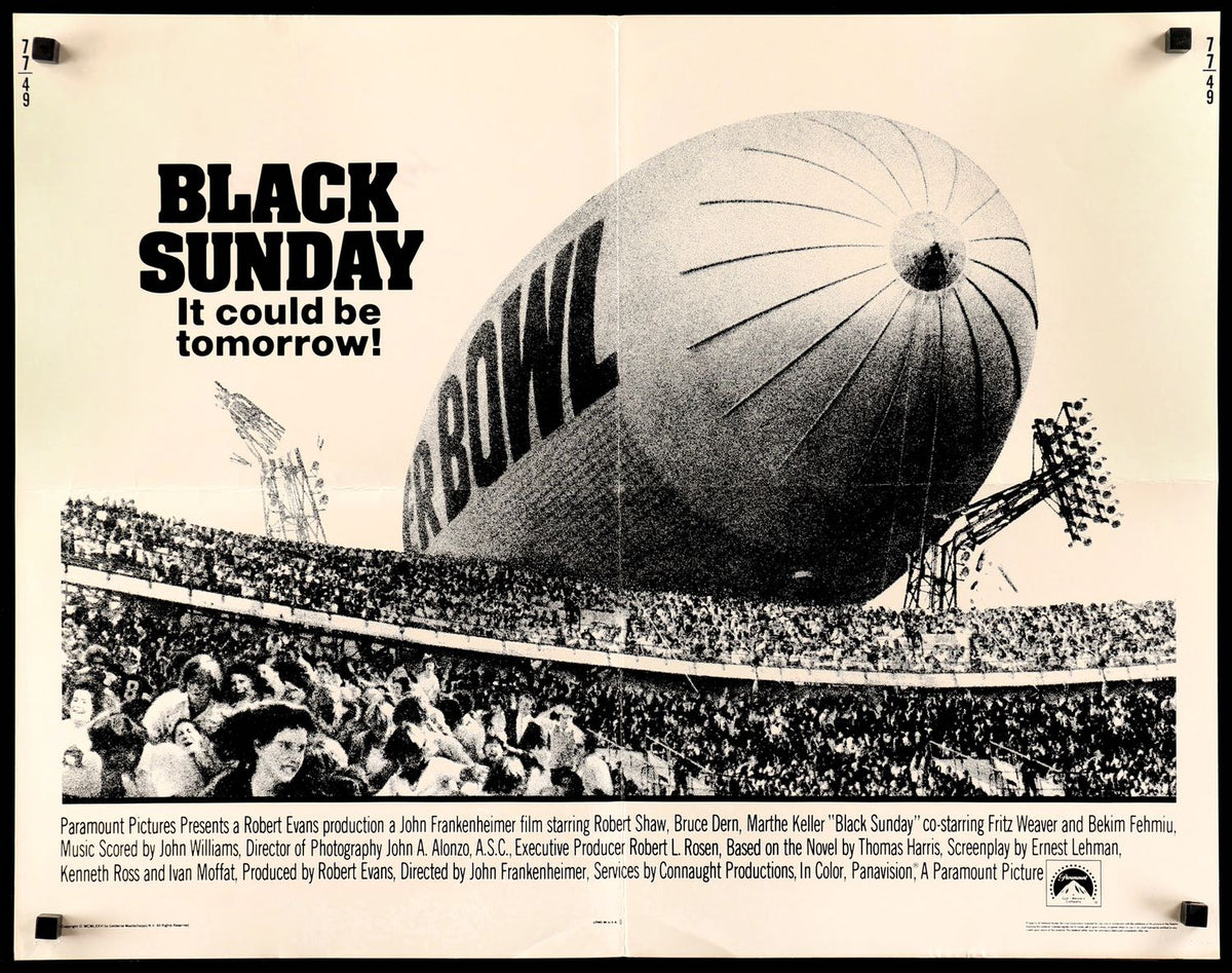 Black Sunday (1977) original movie poster for sale at Original Film Art
