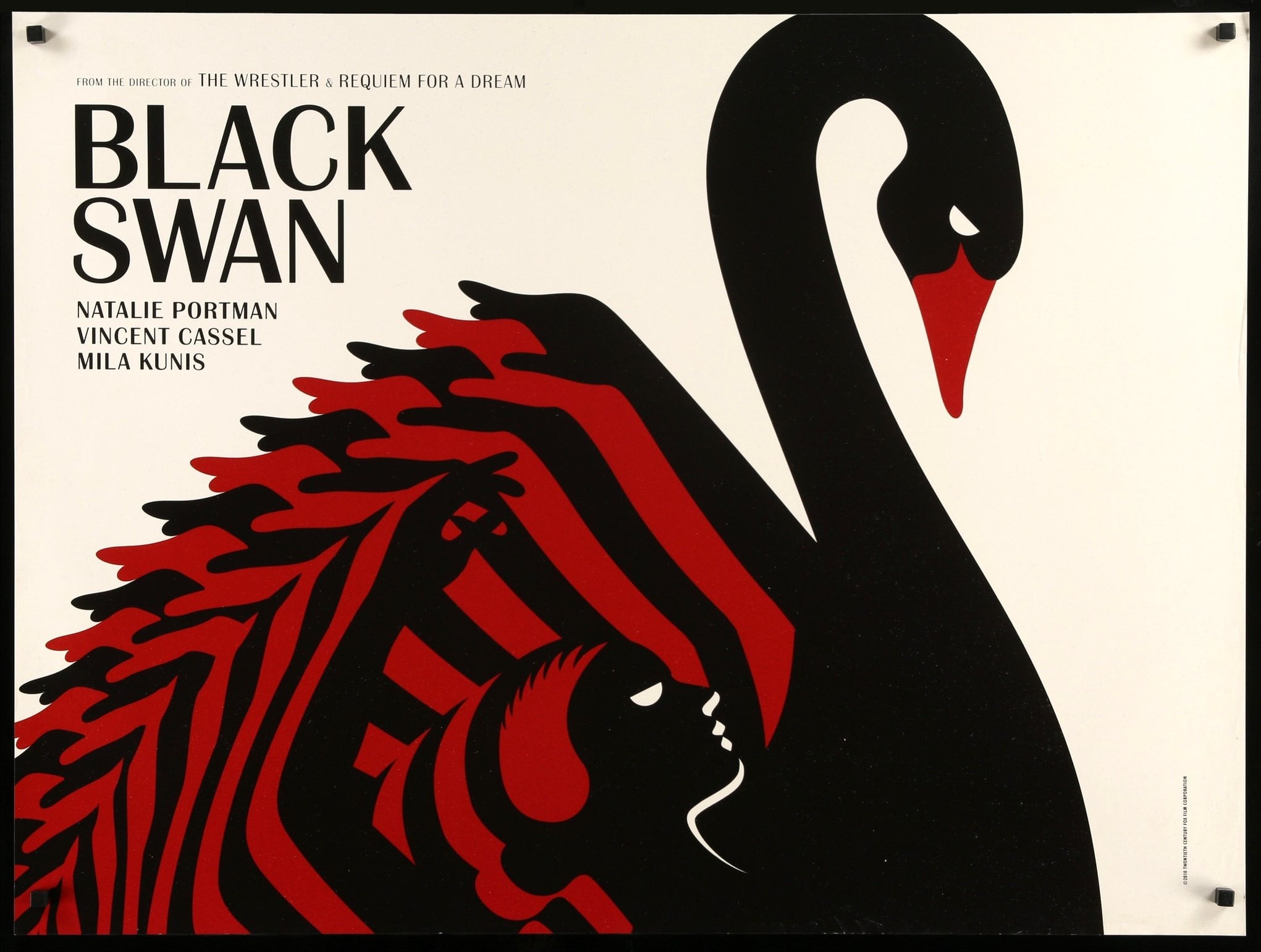 Black Swan (2010) Original British Quad Movie Poster - Original Film ...