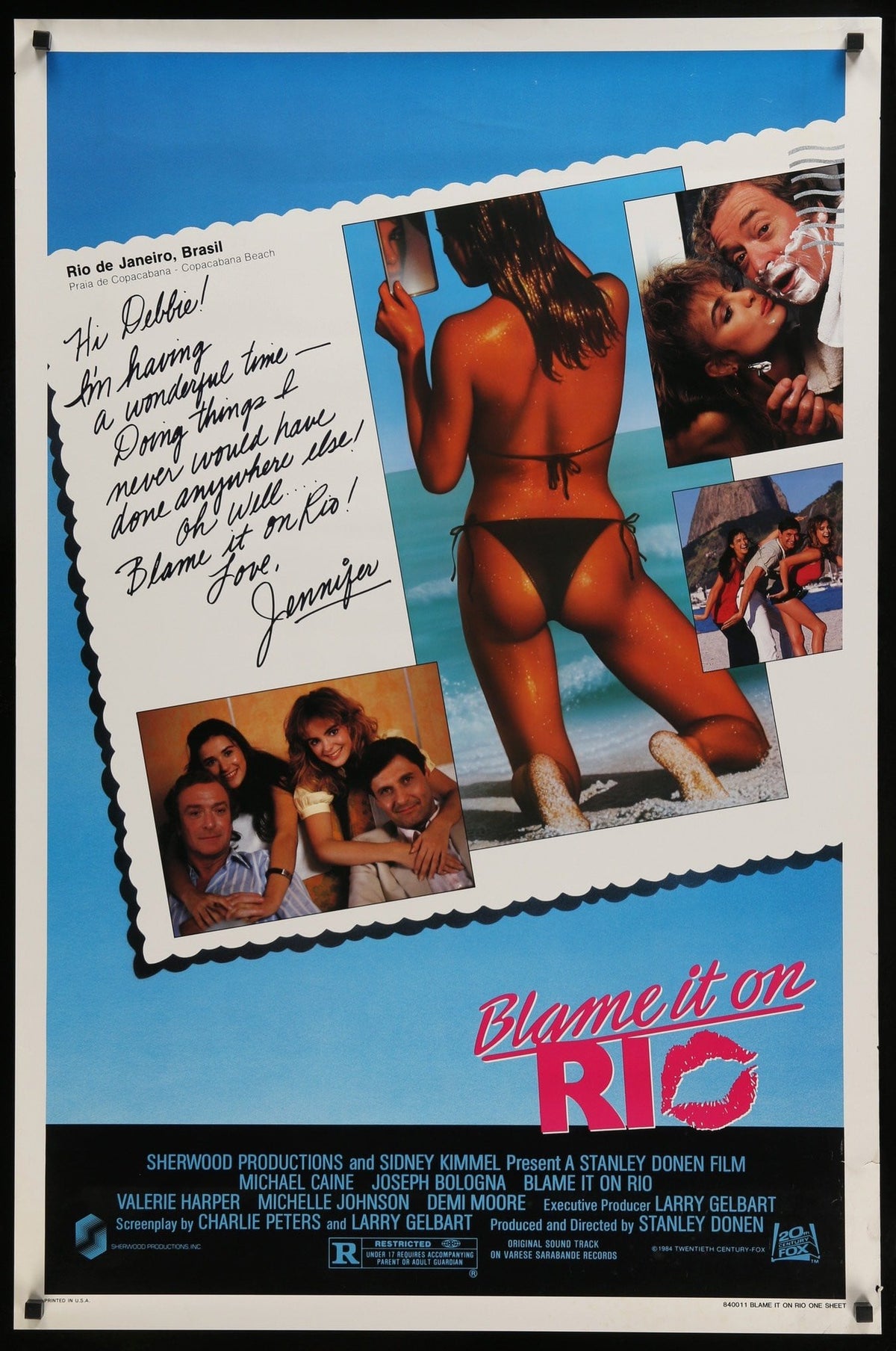Blame it on Rio (1984) original movie poster for sale at Original Film Art - Vintage Movie Posters