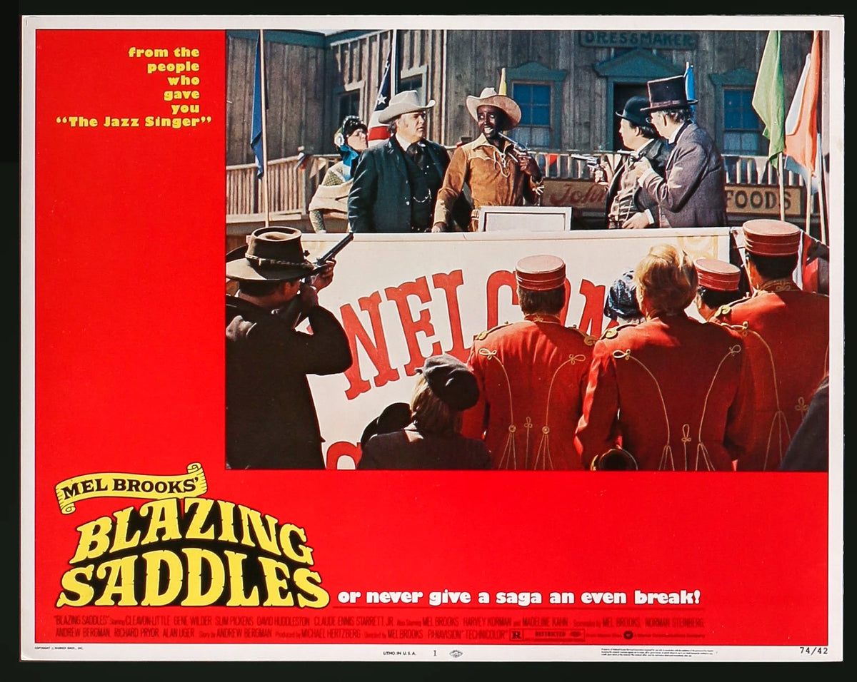 Blazing Saddles (1974) original movie poster for sale at Original Film Art - Vintage Movie Posters