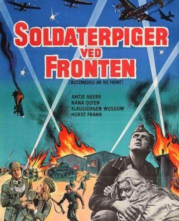 Blitzmadels an Die Front (1958) original movie poster for sale at Original Film Art - Vintage Movie Posters