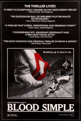 Blood Simple (1984) original movie poster for sale at Original Film Art