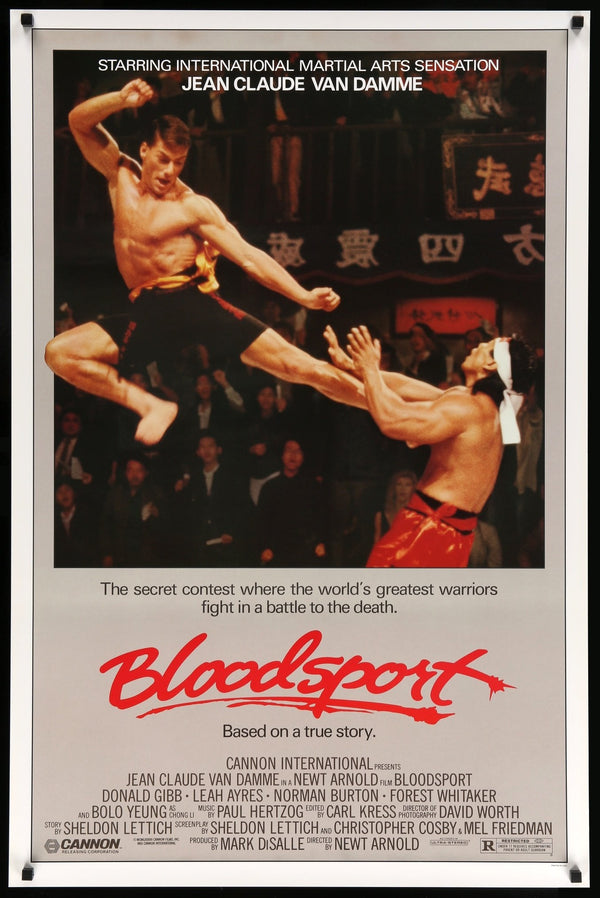 Bloodsport (1988) Original One-Sheet Movie Poster - Original Film