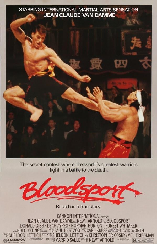 Bloodsport (1988) Original One-Sheet Movie Poster - Original Film
