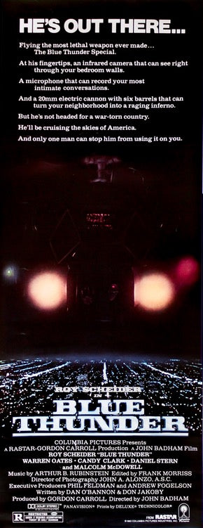Blue Thunder (1983) original movie poster for sale at Original Film Art - Vintage Movie Posters