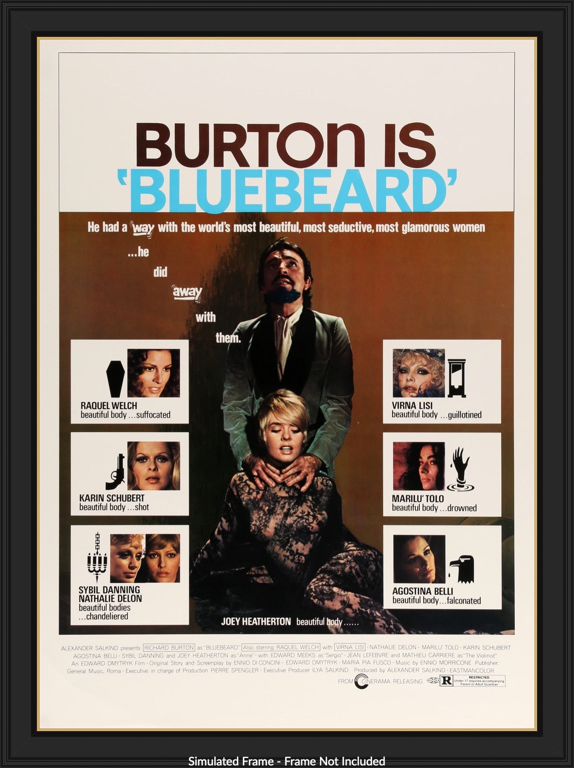 Bluebeard (1972) original movie poster for sale at Original Film Art - Vintage Movie Posters