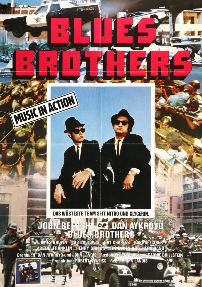 Blues Brothers (1980) original movie poster for sale at Original Film Art - Vintage Movie Posters