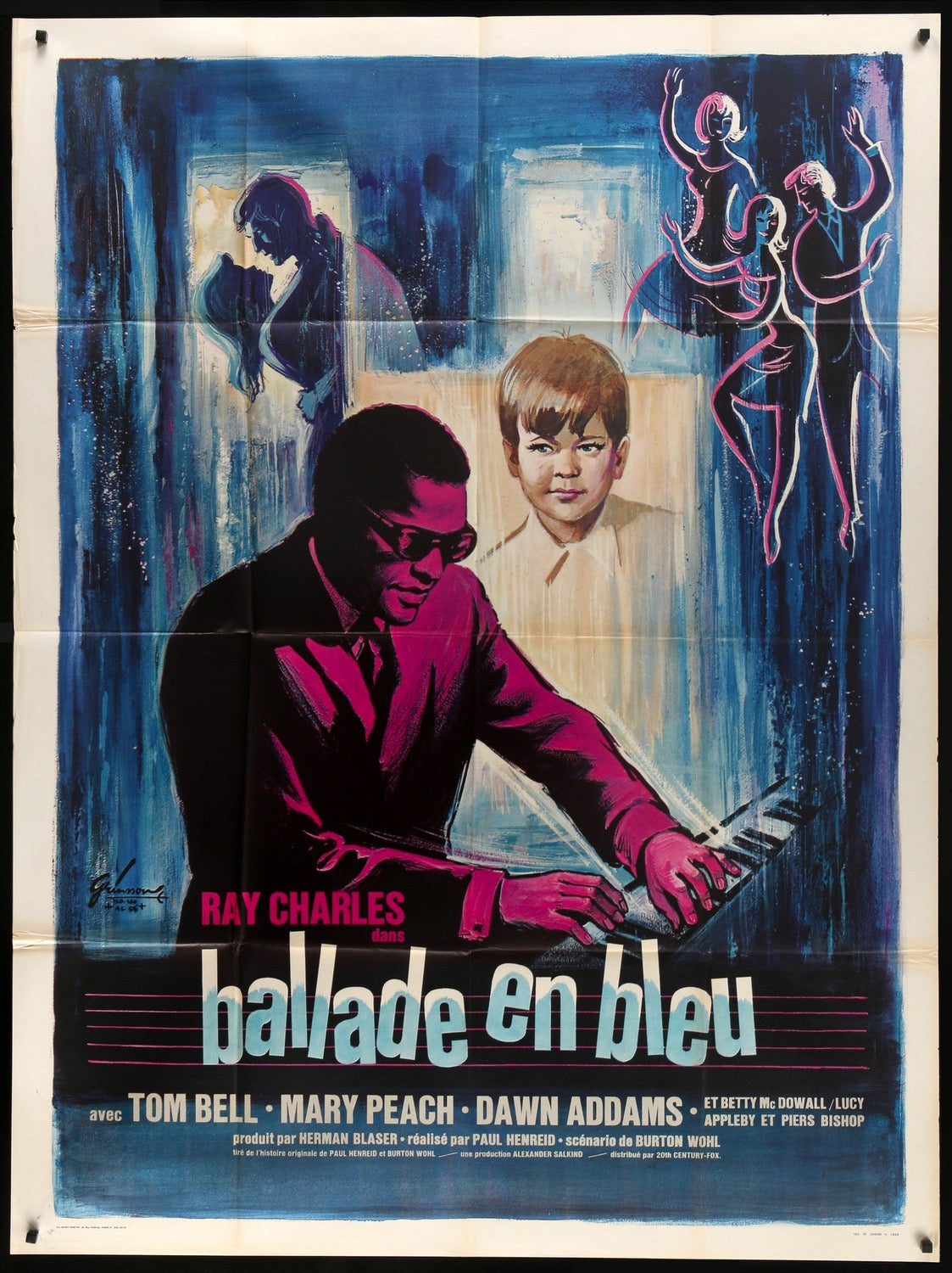 Blues for Lovers (1965) original movie poster for sale at Original Film Art