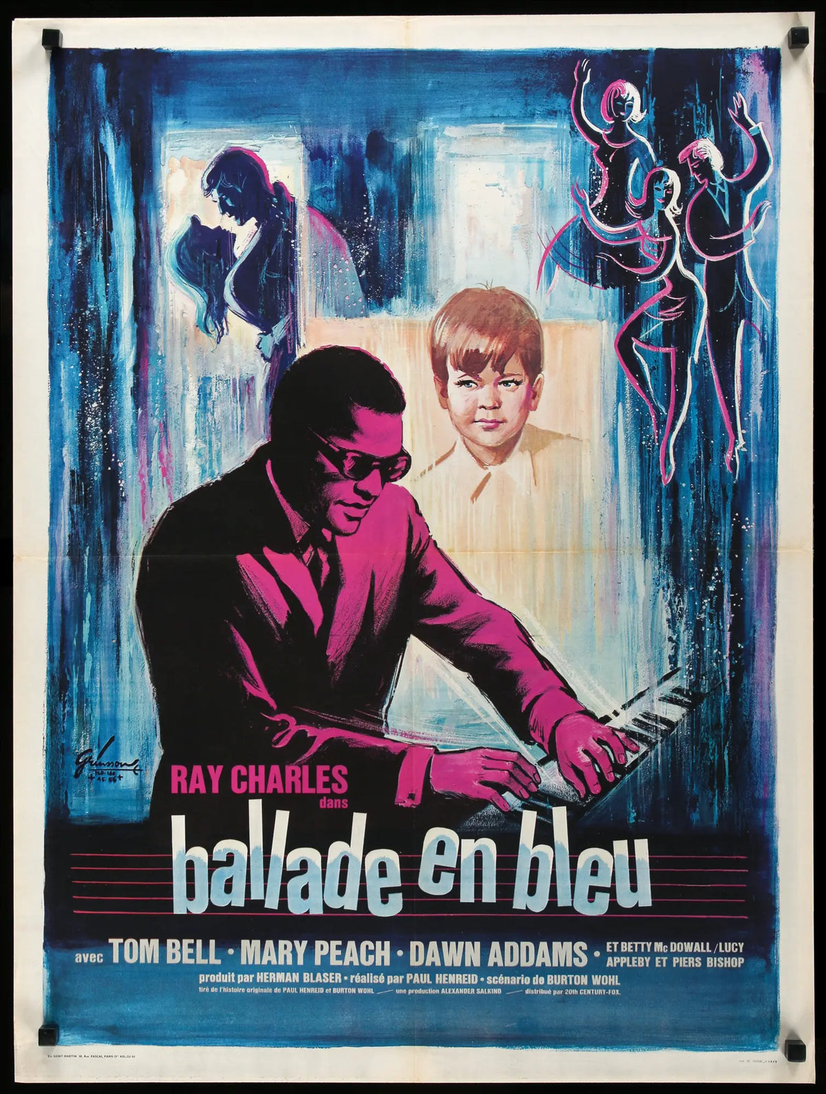 Blues for Lovers (1965) original movie poster for sale at Original Film Art