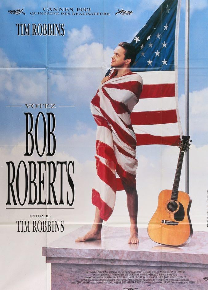 Bob Roberts (1992) original movie poster for sale at Original Film Art