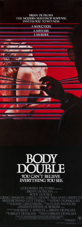 Body Double (1984) original movie poster for sale at Original Film Art - Vintage Movie Posters