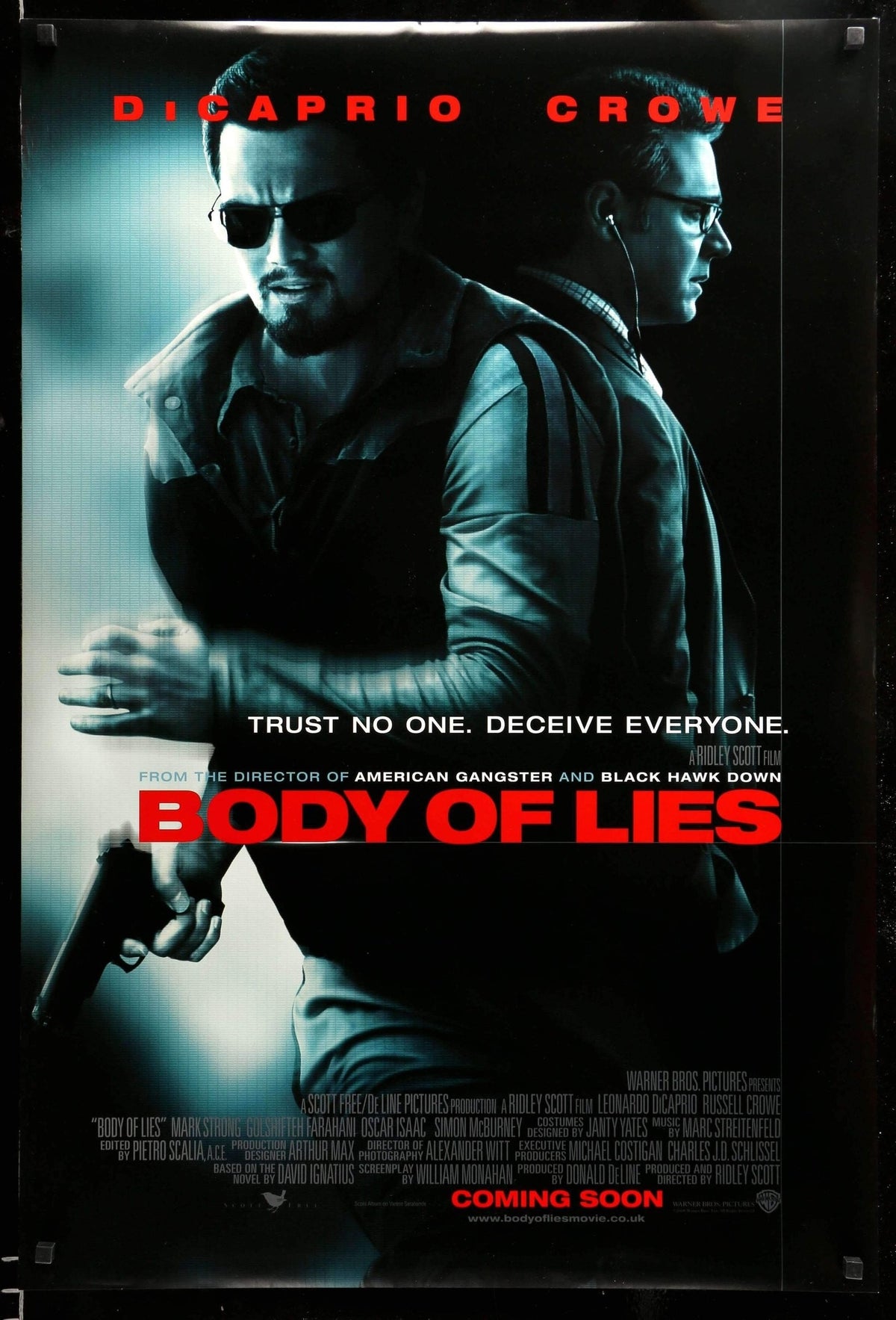 Body of Lies (2008) original movie poster for sale at Original Film Art - Vintage Movie Posters