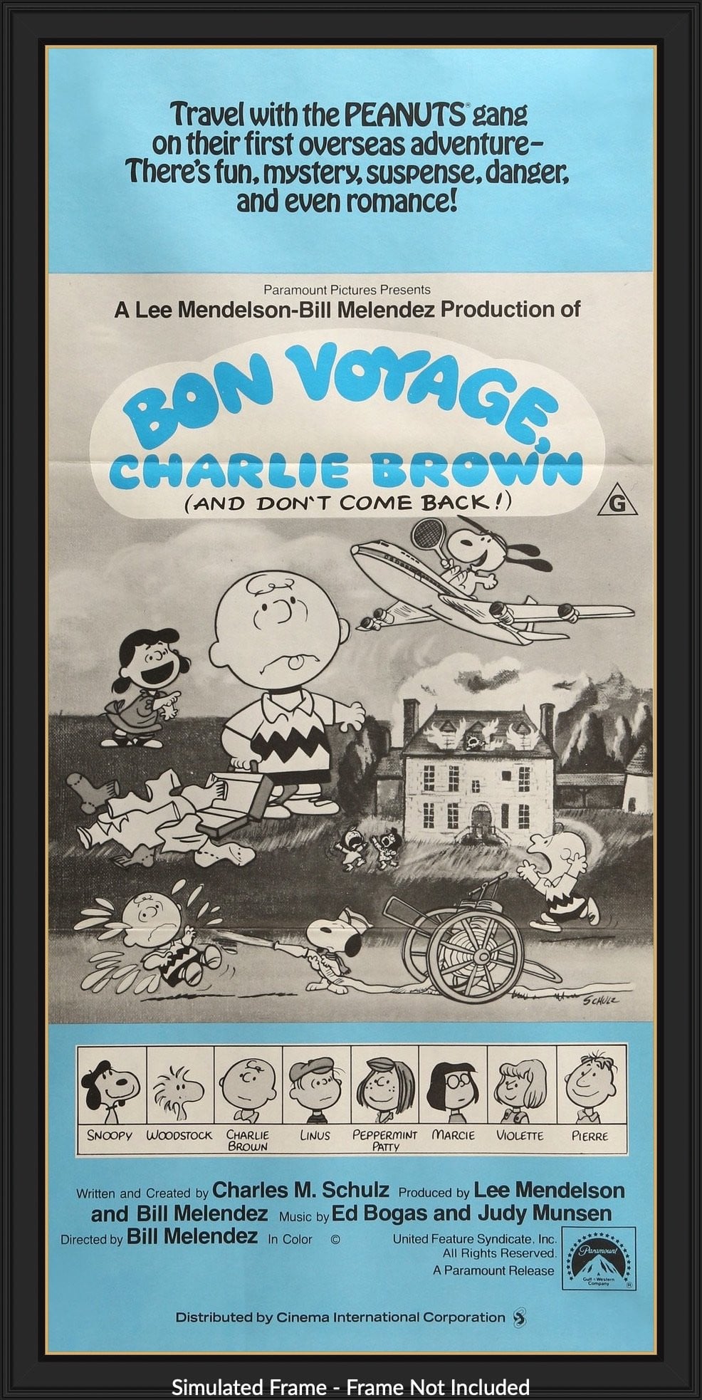 Bon Voyage, Charlie Brown (And Don't Come Back!) (1980) original movie poster for sale at Original Film Art