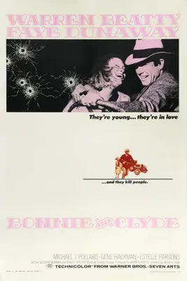 Bonnie and Clyde (1967) original movie poster for sale at Original Film Art - Vintage Movie Posters