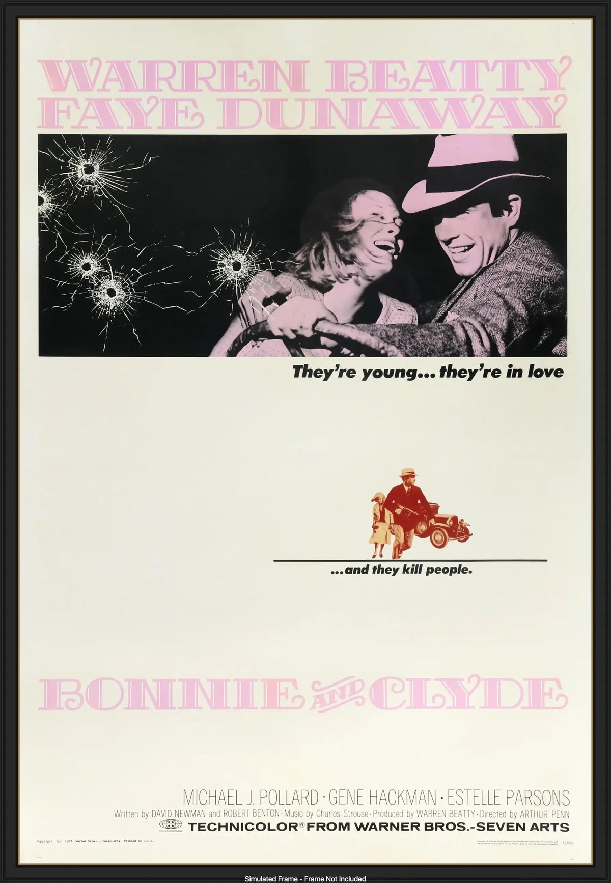 Bonnie and Clyde (1967) original movie poster for sale at Original Film Art - Vintage Movie Posters