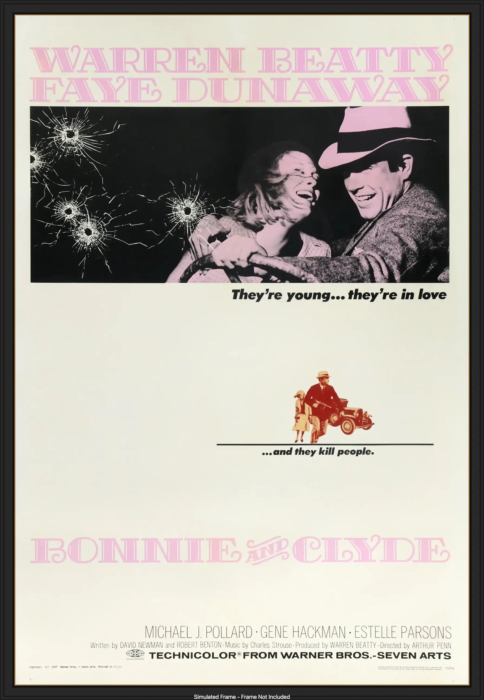 Bonnie and Clyde (1967) original movie poster for sale at Original Film Art - Vintage Movie Posters