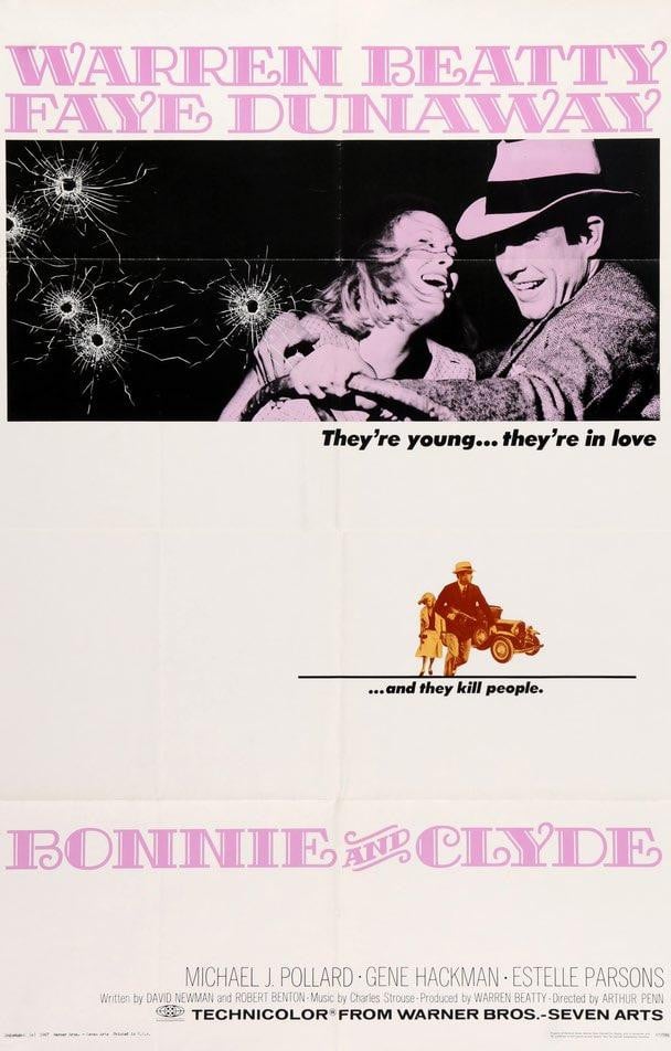 Bonnie and Clyde (1967) original movie poster for sale at Original Film Art - Vintage Movie Posters