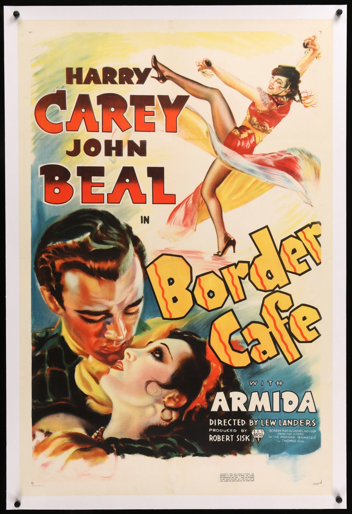 Border Cafe (1937) original movie poster for sale at Original Film Art - Vintage Movie Posters