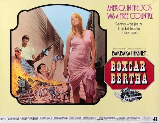 Boxcar Bertha (1972) original movie poster for sale at Original Film Art - Vintage Movie Posters